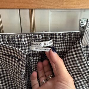 Urban Outfitters Monochrome Check Pants